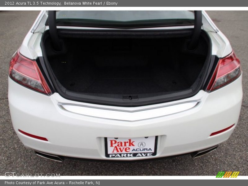 Bellanova White Pearl / Ebony 2012 Acura TL 3.5 Technology