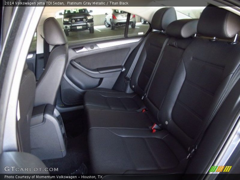 Platinum Gray Metallic / Titan Black 2014 Volkswagen Jetta TDI Sedan