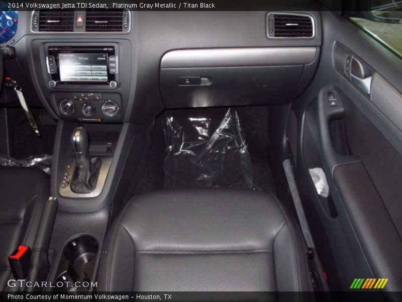 Platinum Gray Metallic / Titan Black 2014 Volkswagen Jetta TDI Sedan