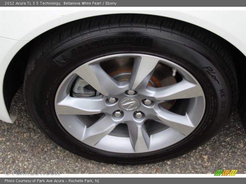 Bellanova White Pearl / Ebony 2012 Acura TL 3.5 Technology