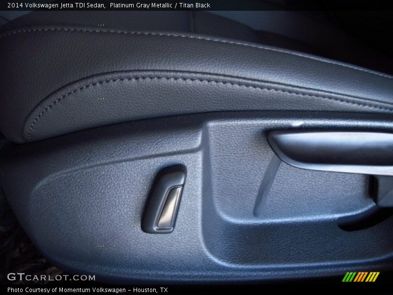 Platinum Gray Metallic / Titan Black 2014 Volkswagen Jetta TDI Sedan
