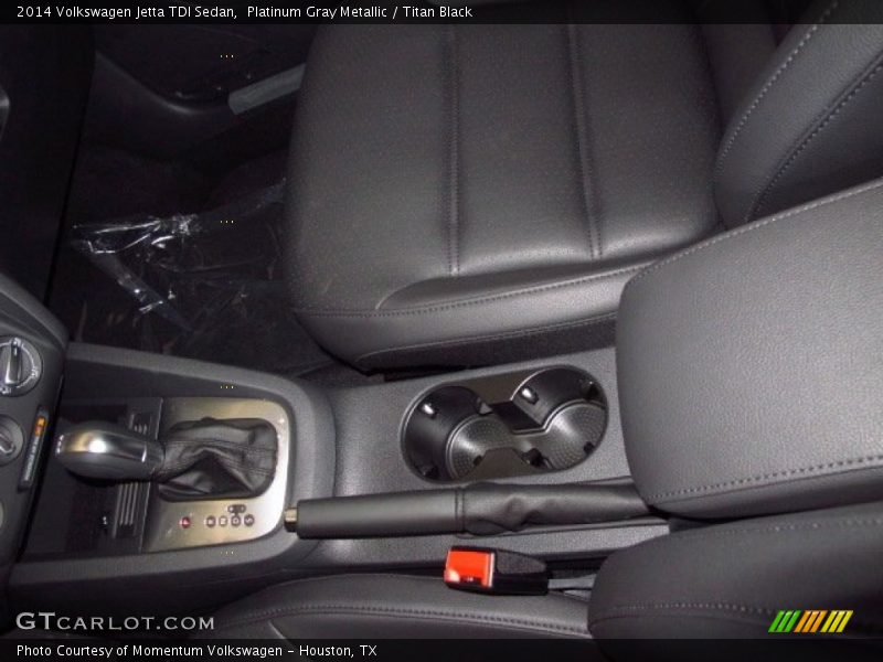 Platinum Gray Metallic / Titan Black 2014 Volkswagen Jetta TDI Sedan