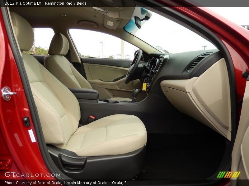 Remington Red / Beige 2013 Kia Optima LX