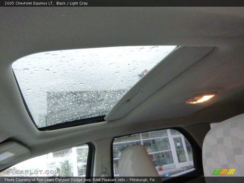 Black / Light Gray 2005 Chevrolet Equinox LT