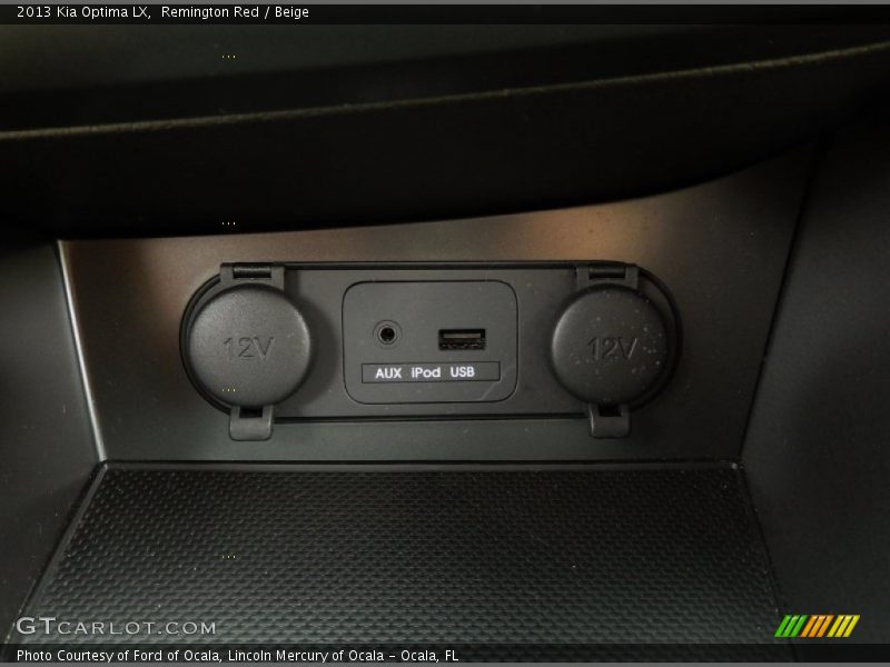Remington Red / Beige 2013 Kia Optima LX