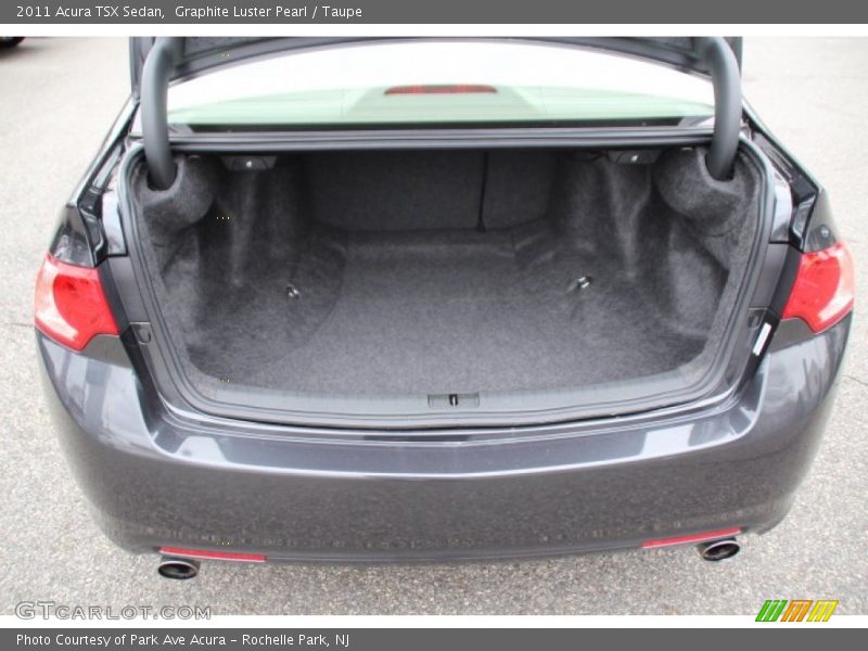 Graphite Luster Pearl / Taupe 2011 Acura TSX Sedan
