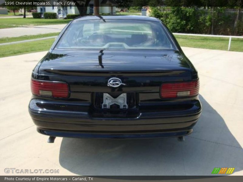 Black / Gray 1996 Chevrolet Impala SS
