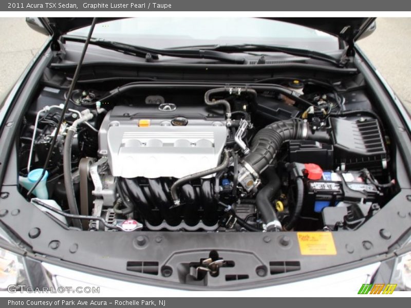 Graphite Luster Pearl / Taupe 2011 Acura TSX Sedan