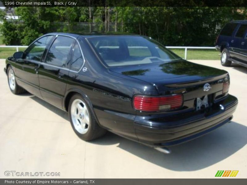 Black / Gray 1996 Chevrolet Impala SS