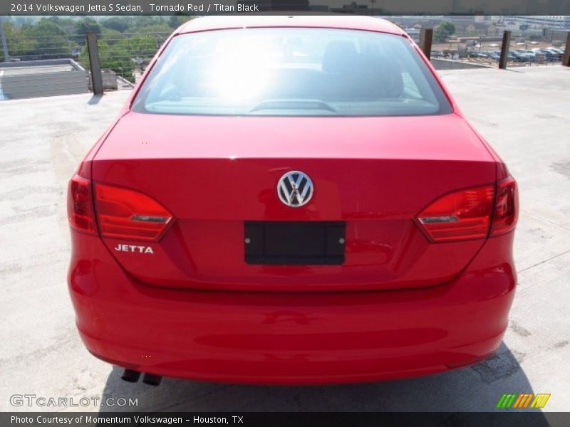 Tornado Red / Titan Black 2014 Volkswagen Jetta S Sedan