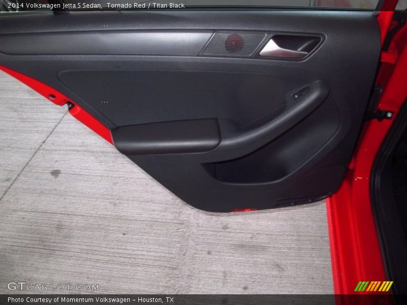 Tornado Red / Titan Black 2014 Volkswagen Jetta S Sedan
