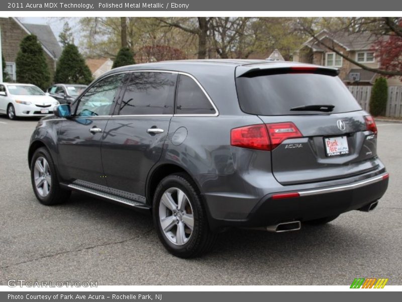 Polished Metal Metallic / Ebony 2011 Acura MDX Technology