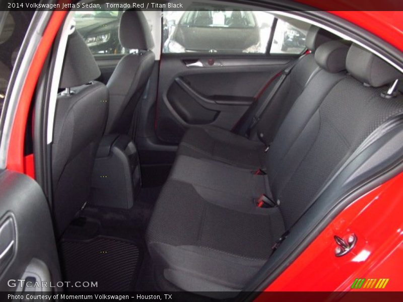 Tornado Red / Titan Black 2014 Volkswagen Jetta S Sedan