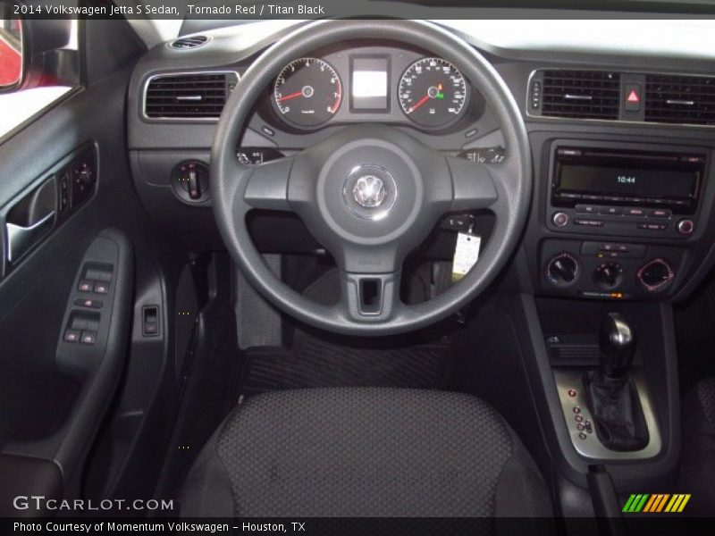 Tornado Red / Titan Black 2014 Volkswagen Jetta S Sedan