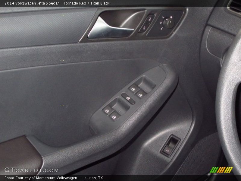 Tornado Red / Titan Black 2014 Volkswagen Jetta S Sedan