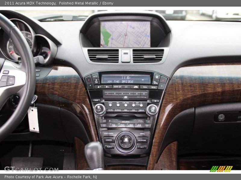Polished Metal Metallic / Ebony 2011 Acura MDX Technology