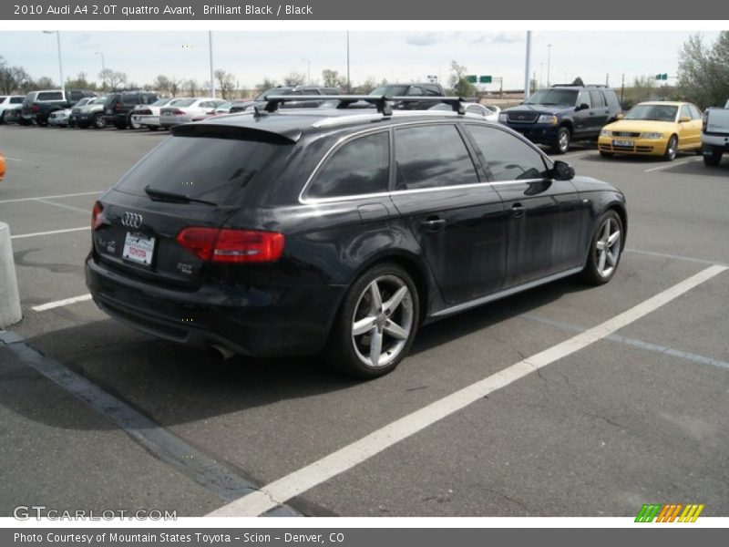 Brilliant Black / Black 2010 Audi A4 2.0T quattro Avant