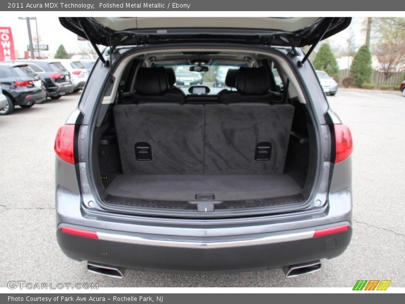Polished Metal Metallic / Ebony 2011 Acura MDX Technology