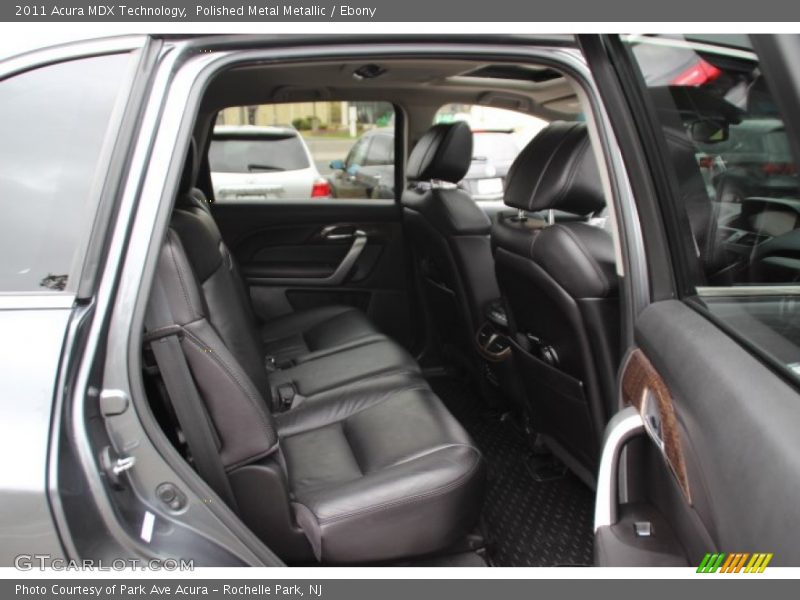Polished Metal Metallic / Ebony 2011 Acura MDX Technology