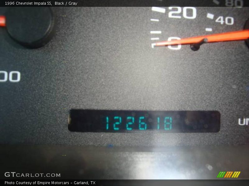 Black / Gray 1996 Chevrolet Impala SS