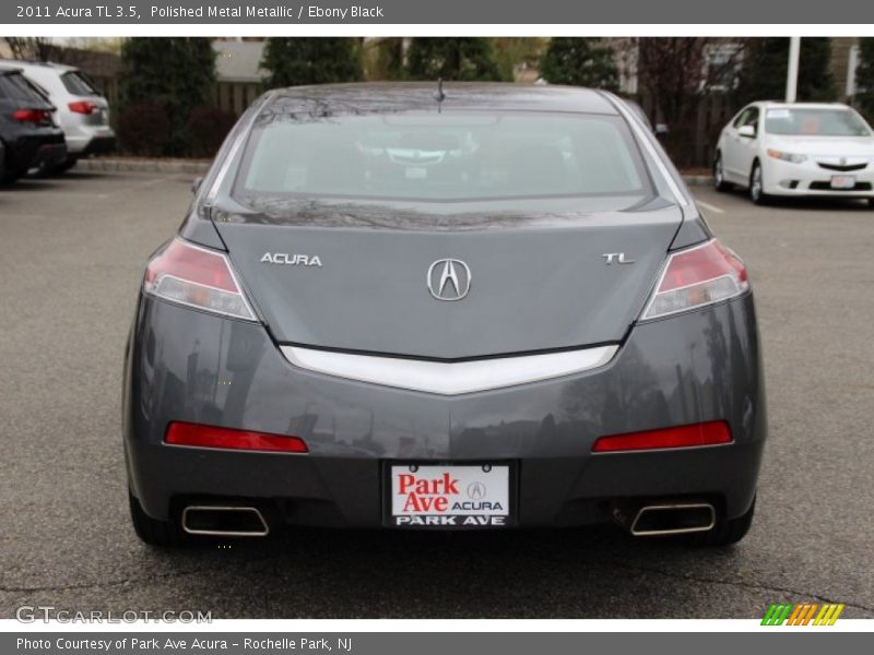 Polished Metal Metallic / Ebony Black 2011 Acura TL 3.5