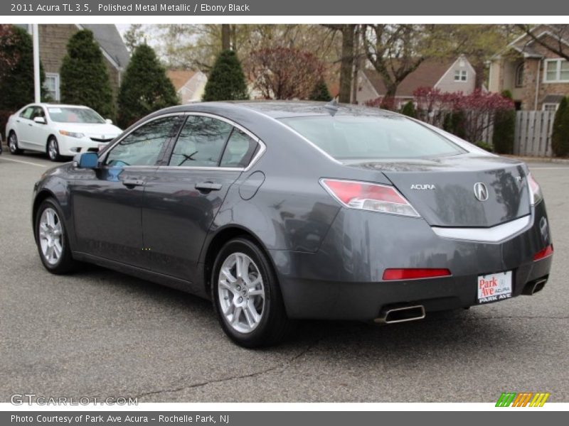 Polished Metal Metallic / Ebony Black 2011 Acura TL 3.5