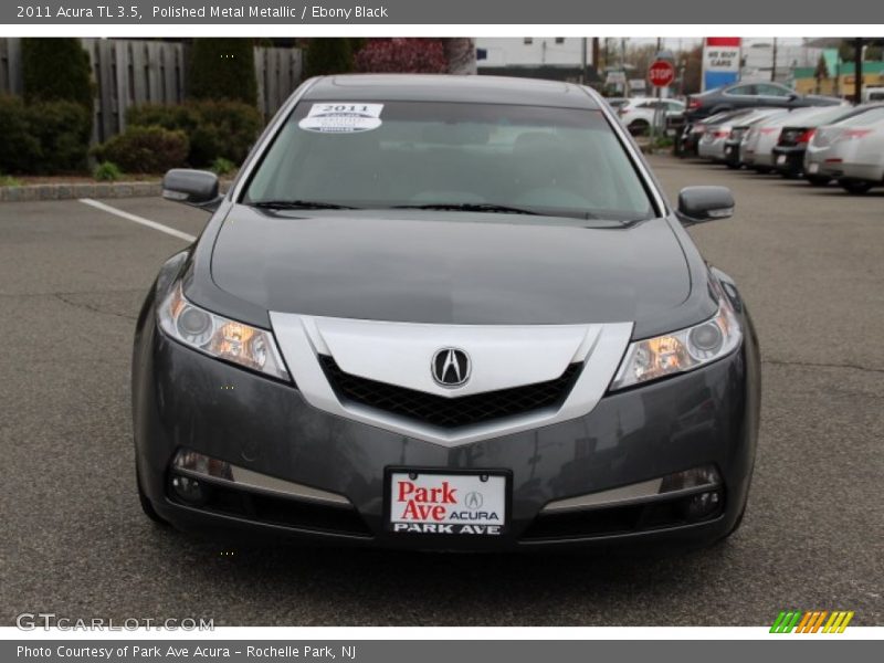Polished Metal Metallic / Ebony Black 2011 Acura TL 3.5