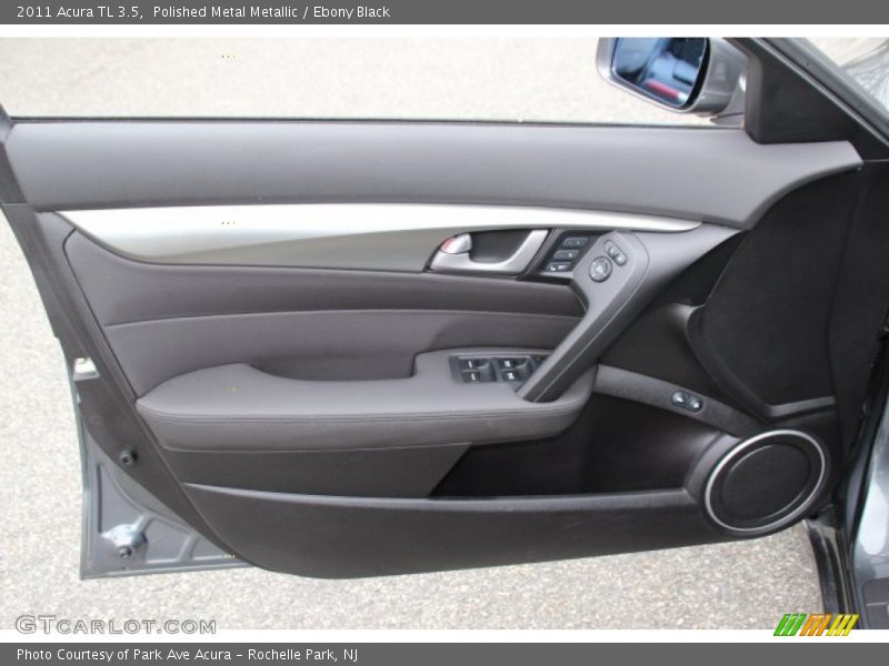 Polished Metal Metallic / Ebony Black 2011 Acura TL 3.5