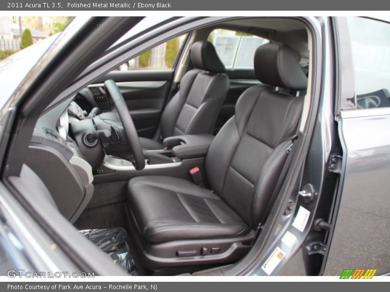 Polished Metal Metallic / Ebony Black 2011 Acura TL 3.5
