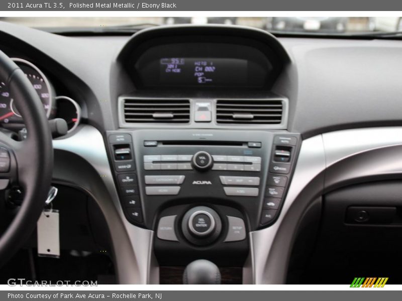 Polished Metal Metallic / Ebony Black 2011 Acura TL 3.5