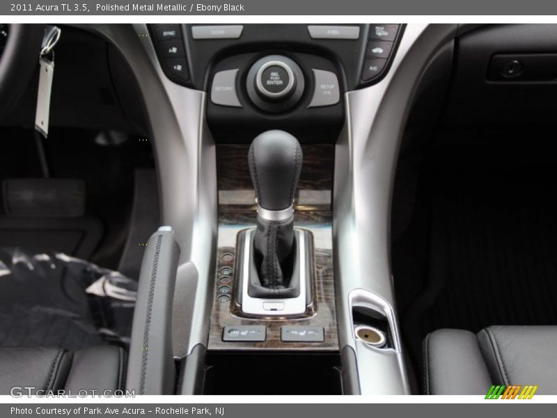 Polished Metal Metallic / Ebony Black 2011 Acura TL 3.5