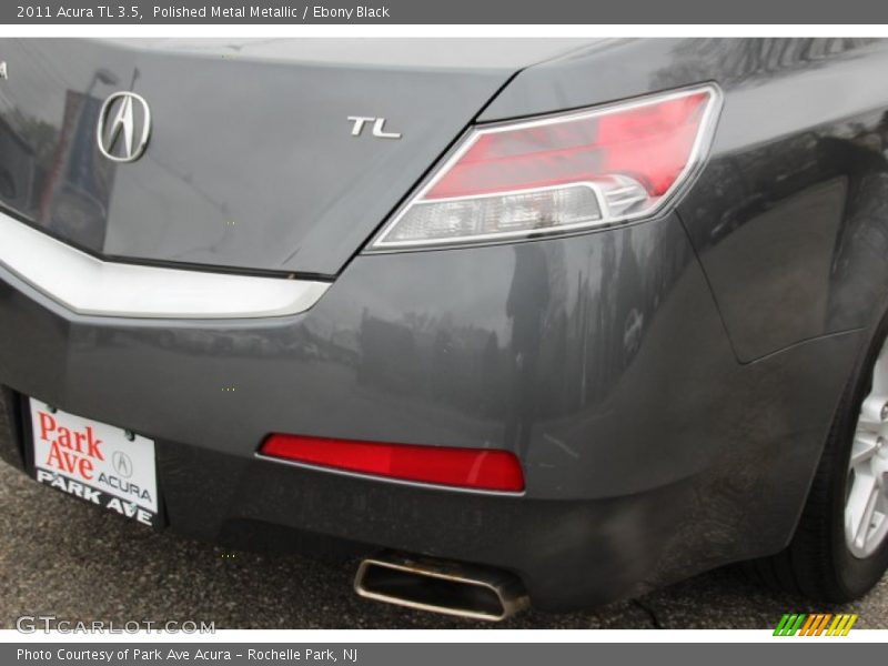 Polished Metal Metallic / Ebony Black 2011 Acura TL 3.5