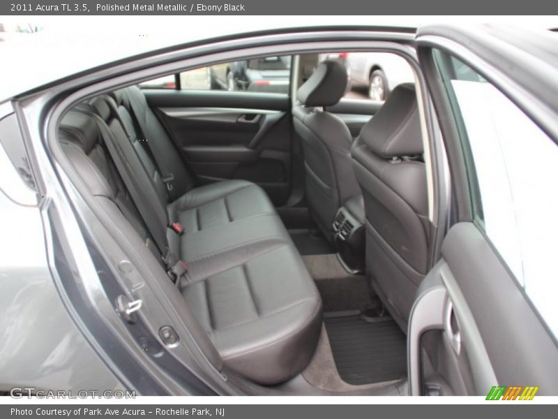 Polished Metal Metallic / Ebony Black 2011 Acura TL 3.5