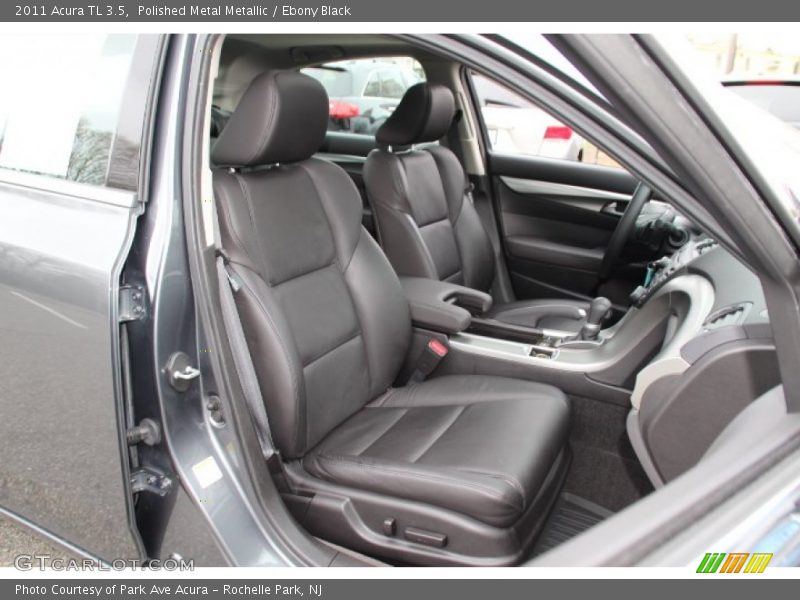 Polished Metal Metallic / Ebony Black 2011 Acura TL 3.5