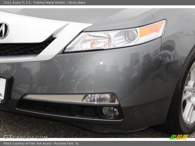 Polished Metal Metallic / Ebony Black 2011 Acura TL 3.5
