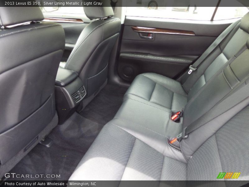 Silver Lining Metallic / Light Gray 2013 Lexus ES 350
