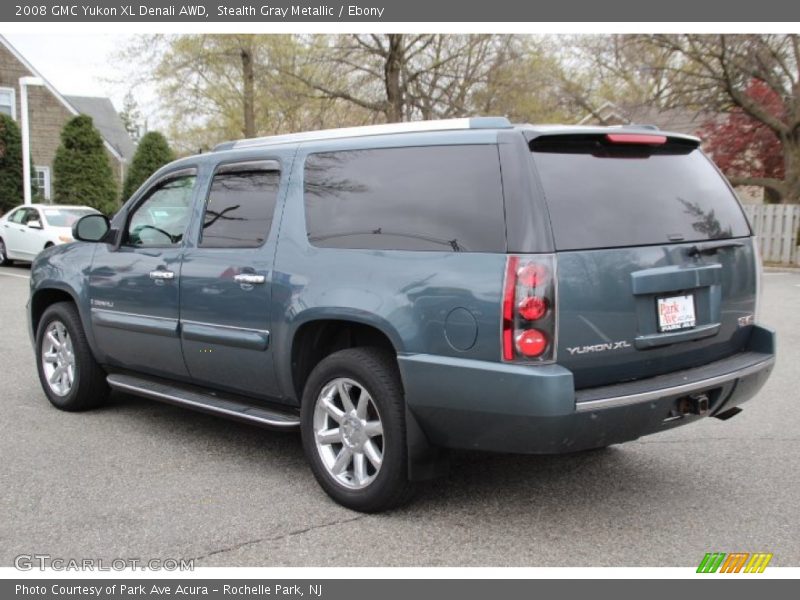 Stealth Gray Metallic / Ebony 2008 GMC Yukon XL Denali AWD