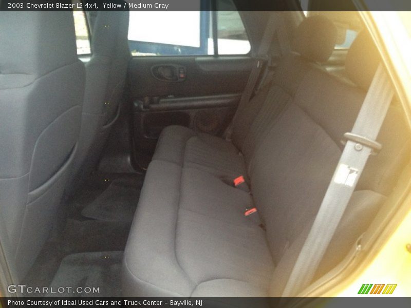 Yellow / Medium Gray 2003 Chevrolet Blazer LS 4x4