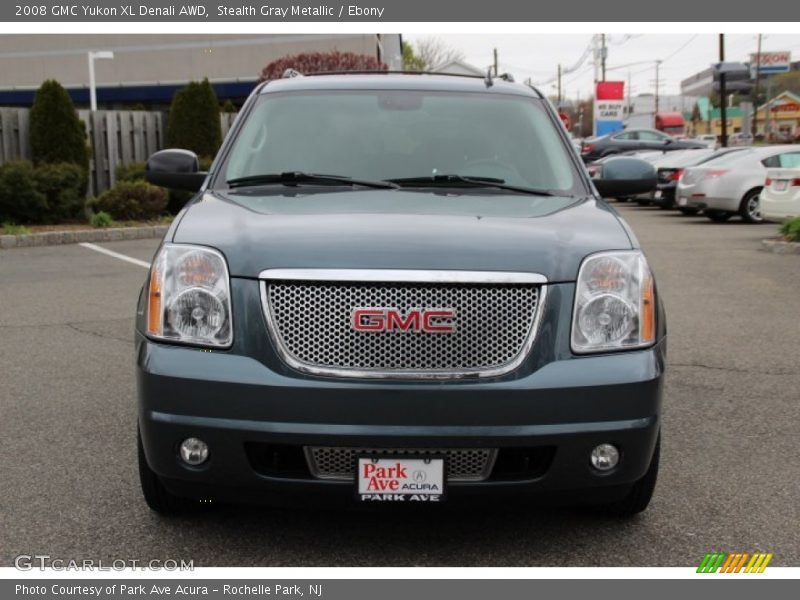 Stealth Gray Metallic / Ebony 2008 GMC Yukon XL Denali AWD
