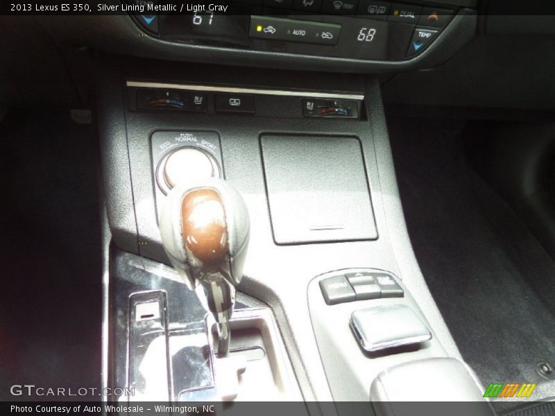 Silver Lining Metallic / Light Gray 2013 Lexus ES 350