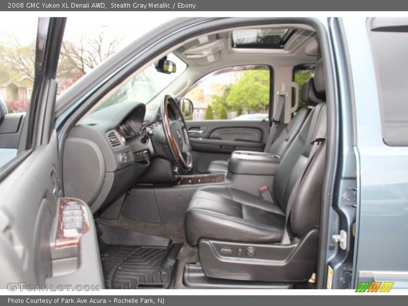 Front Seat of 2008 Yukon XL Denali AWD