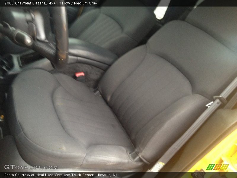 Yellow / Medium Gray 2003 Chevrolet Blazer LS 4x4