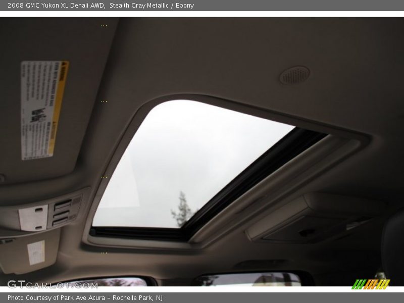 Stealth Gray Metallic / Ebony 2008 GMC Yukon XL Denali AWD