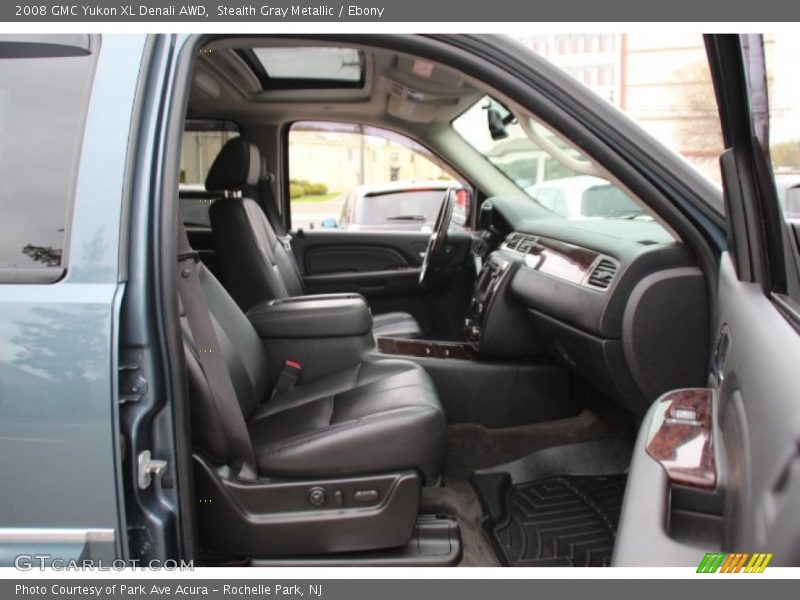 Stealth Gray Metallic / Ebony 2008 GMC Yukon XL Denali AWD