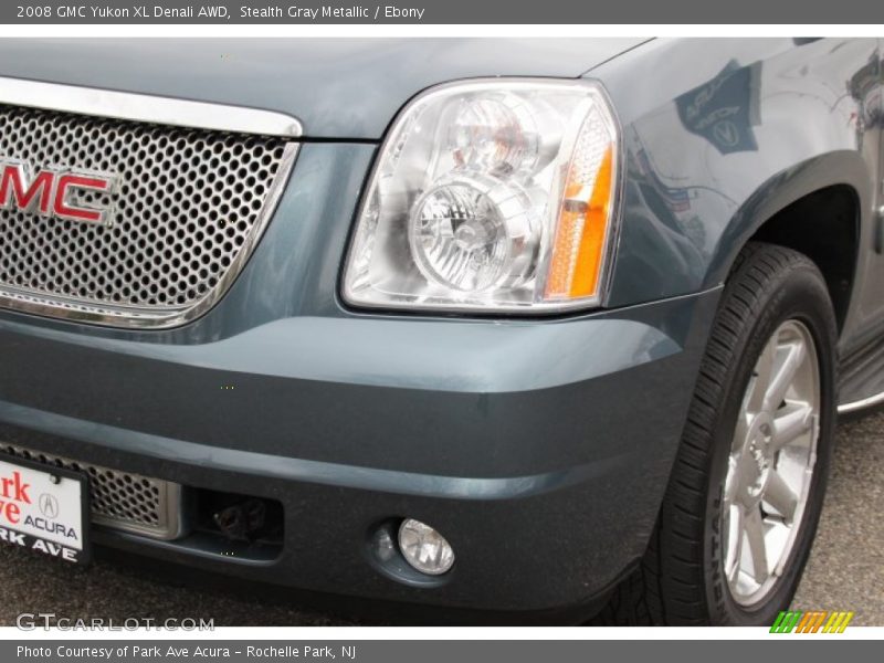 Stealth Gray Metallic / Ebony 2008 GMC Yukon XL Denali AWD