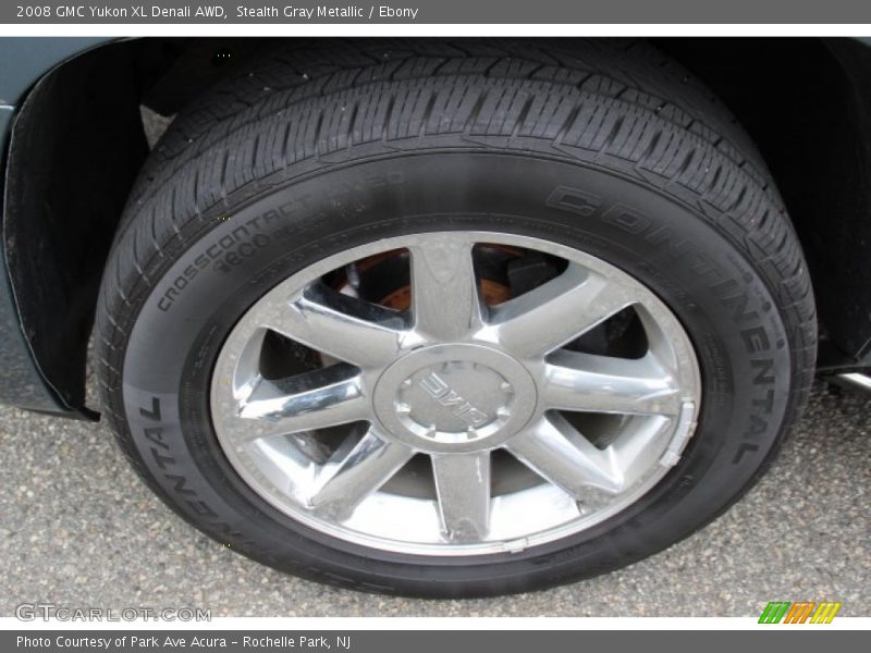 Stealth Gray Metallic / Ebony 2008 GMC Yukon XL Denali AWD