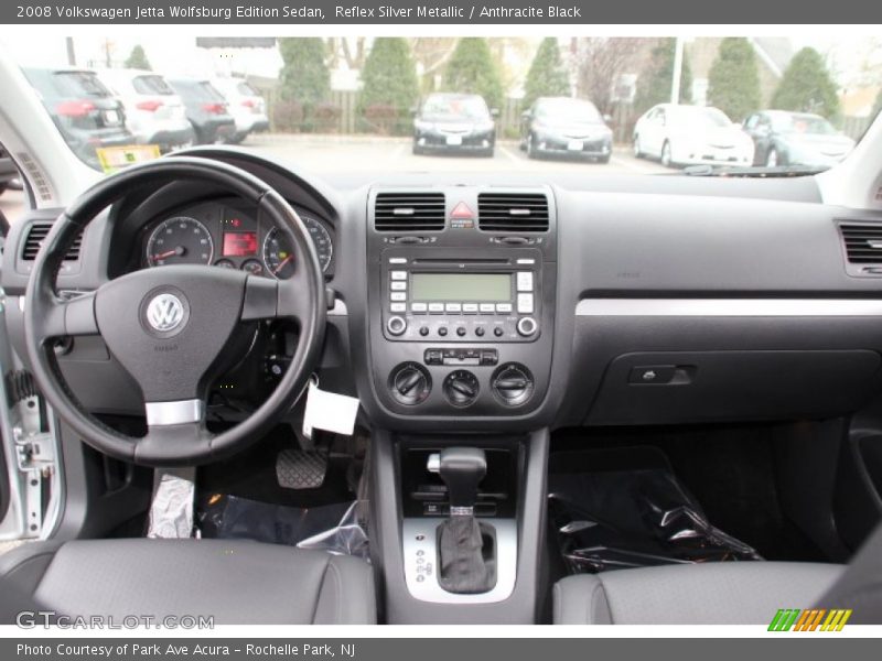 Reflex Silver Metallic / Anthracite Black 2008 Volkswagen Jetta Wolfsburg Edition Sedan