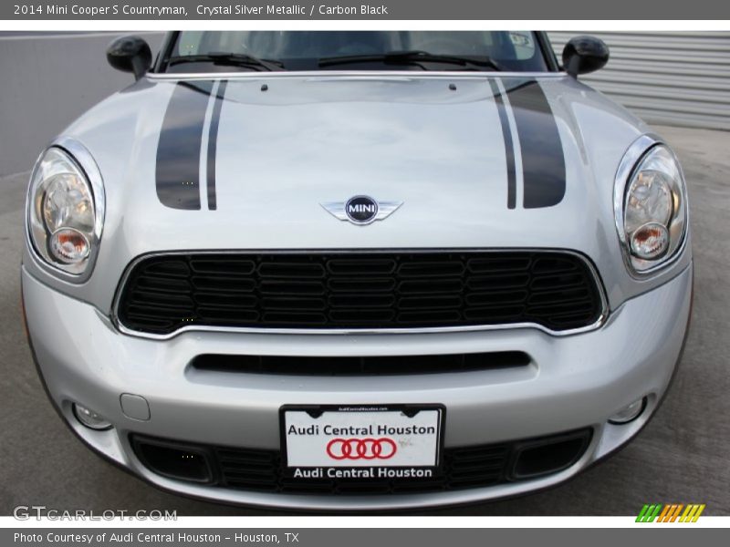 Crystal Silver Metallic / Carbon Black 2014 Mini Cooper S Countryman