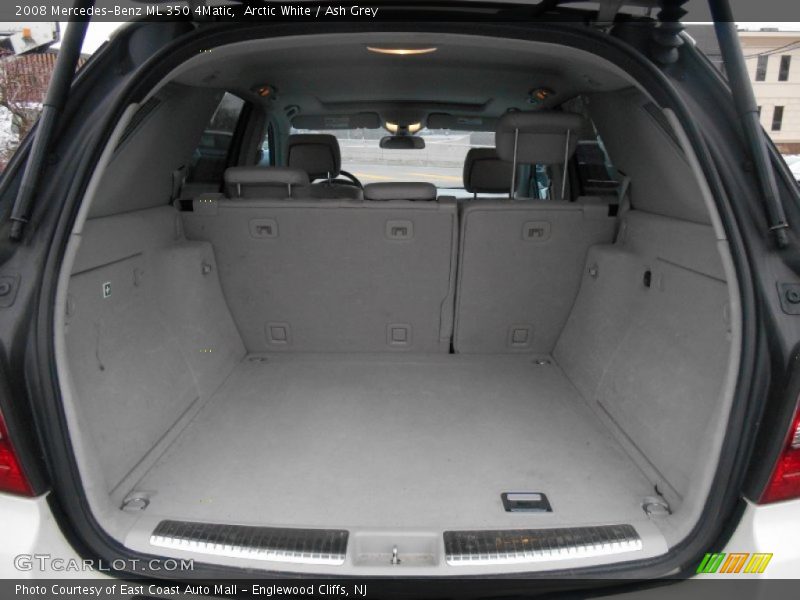 Arctic White / Ash Grey 2008 Mercedes-Benz ML 350 4Matic