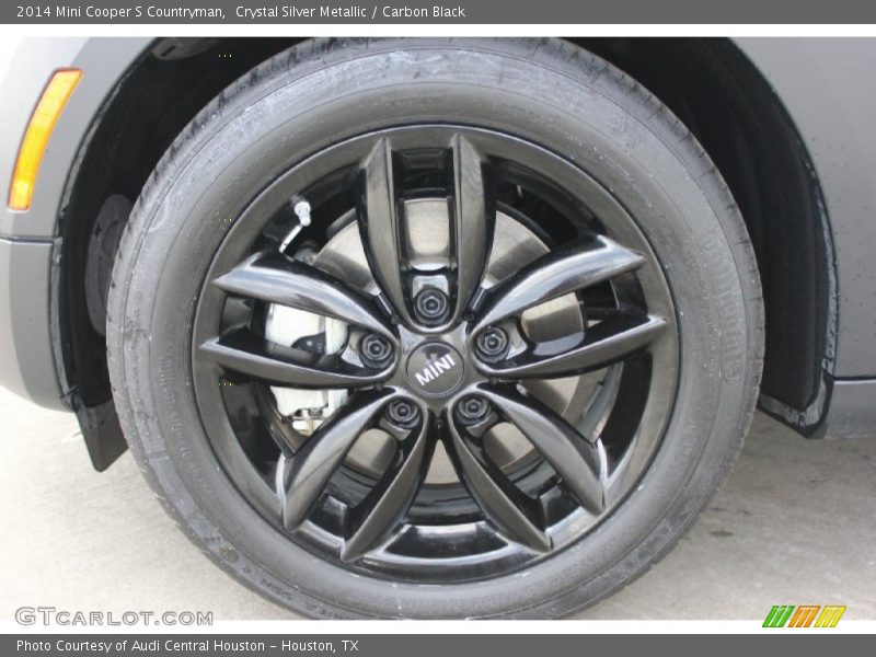Crystal Silver Metallic / Carbon Black 2014 Mini Cooper S Countryman